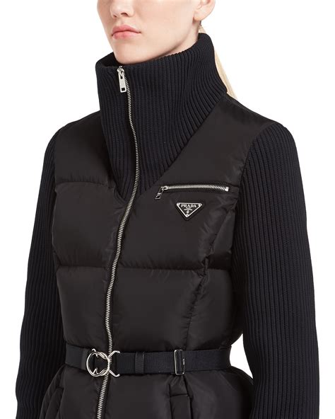 prada coats women|prada coat women's sale.